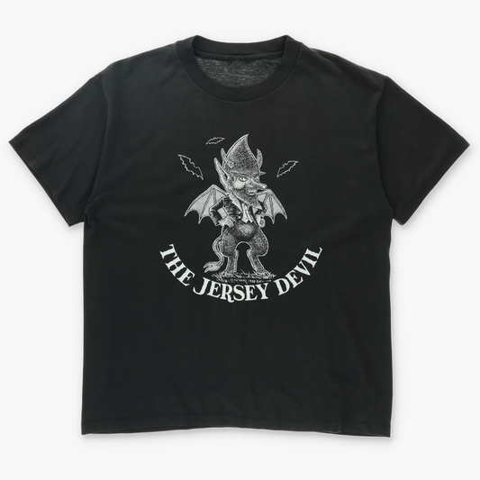 Vintage 'The Jersey Devil' 1988 Single Stitch T-Shirt (M-L)