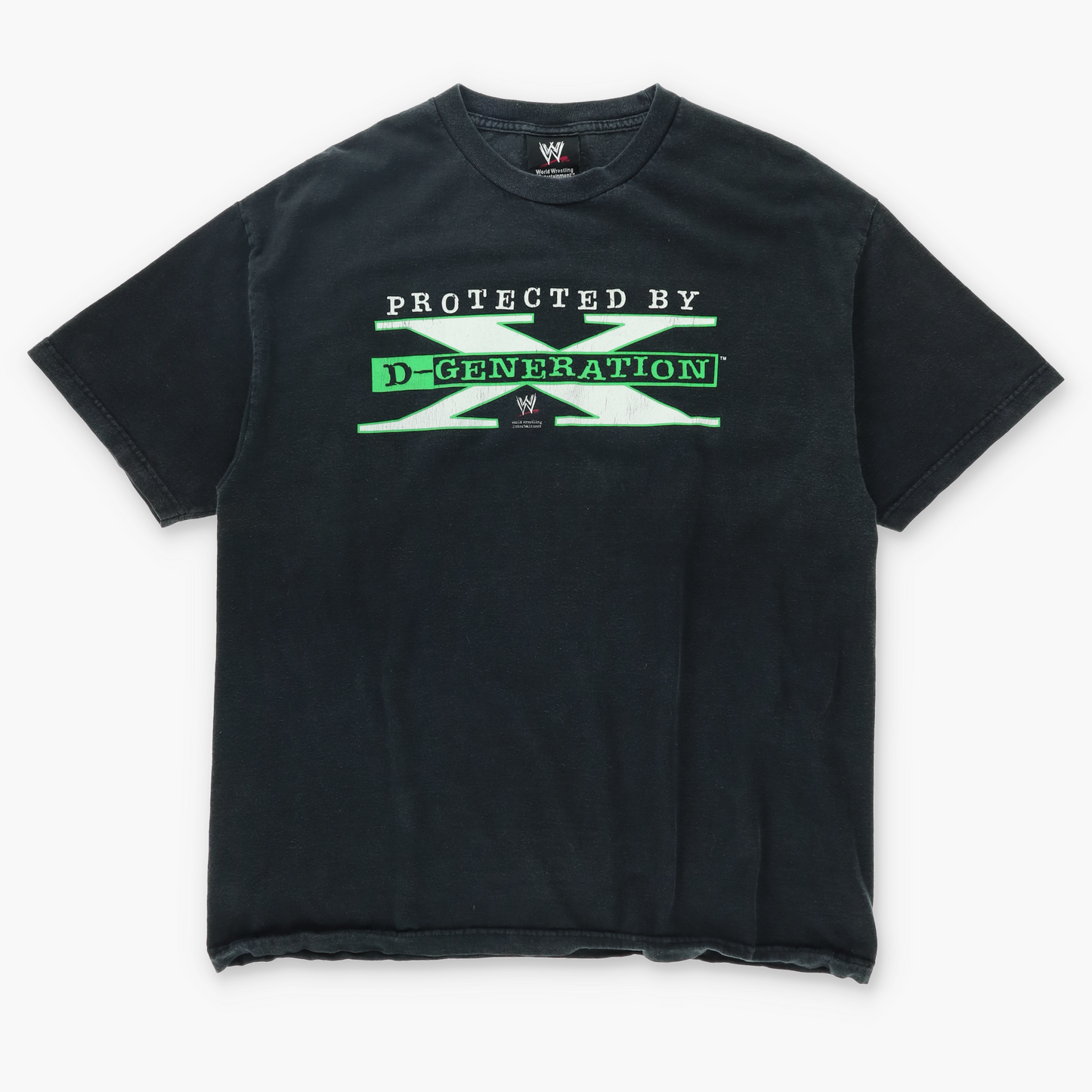 WWE 'Protected by D-Generation X' Front Back T-Shirt (XL)