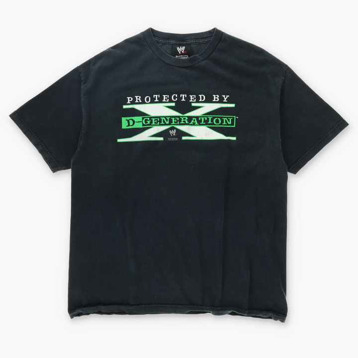 WWE 'Protected by D-Generation X' Front Back T-Shirt (XL)