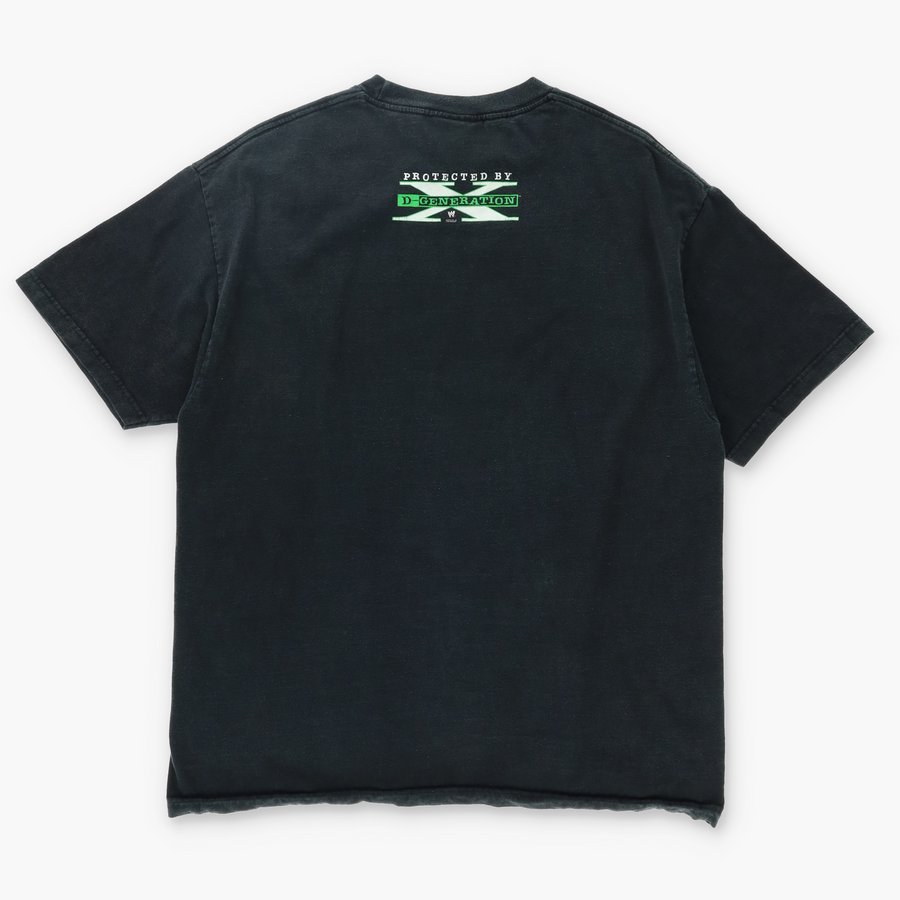 WWE 'Protected by D-Generation X' Front Back T-Shirt (XL)