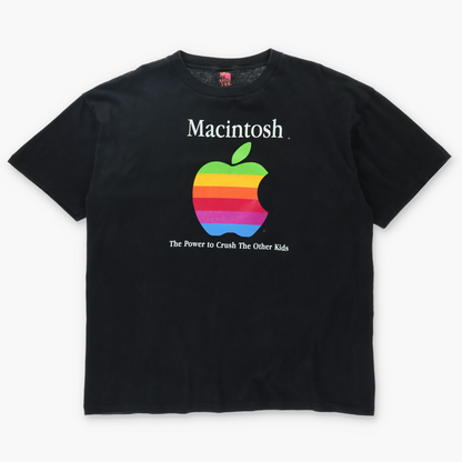 Vintage Apple Macintosh 90s "Power to Crush" T-Shirt USA Made (XL)