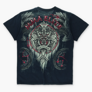 MMA ELITE "Salvation" Y2K Cross All Over T-Shirt (M)