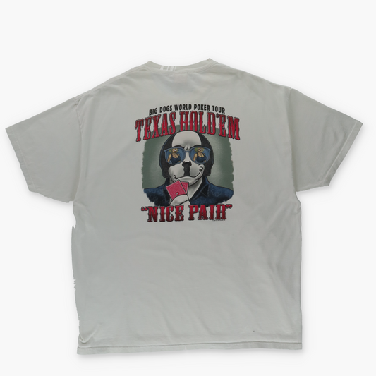 BIG DOGS Poker World Tour 'Nice Pair' Gag Dog Graphic T-Shirt (XL)