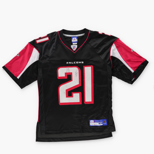 REEBOK NFL Atlanta Falcons 2000's #21 DeAngelo Hall Football Jersey (L)
