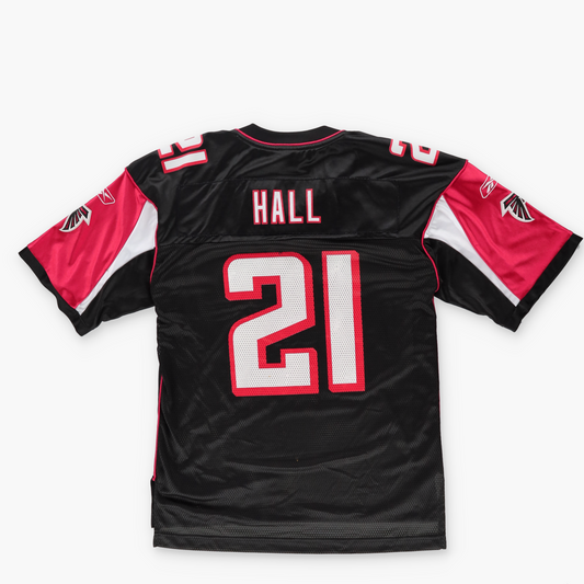 REEBOK NFL Atlanta Falcons 2000's #21 DeAngelo Hall Football Jersey (L)