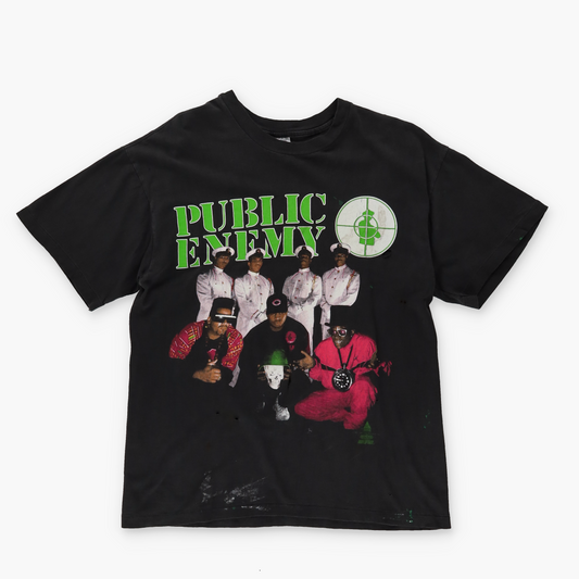 Public Enemy 'Apocalypse 91' Hip-Hop 'USA Made' Vintage Single Stitch T-Shirt (S-M)