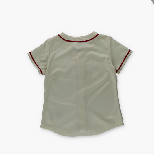 MAJESTIC MLB St Louis Cardinals 'USA Made' Vintage Embroidered Baseball Jersey (XS)
