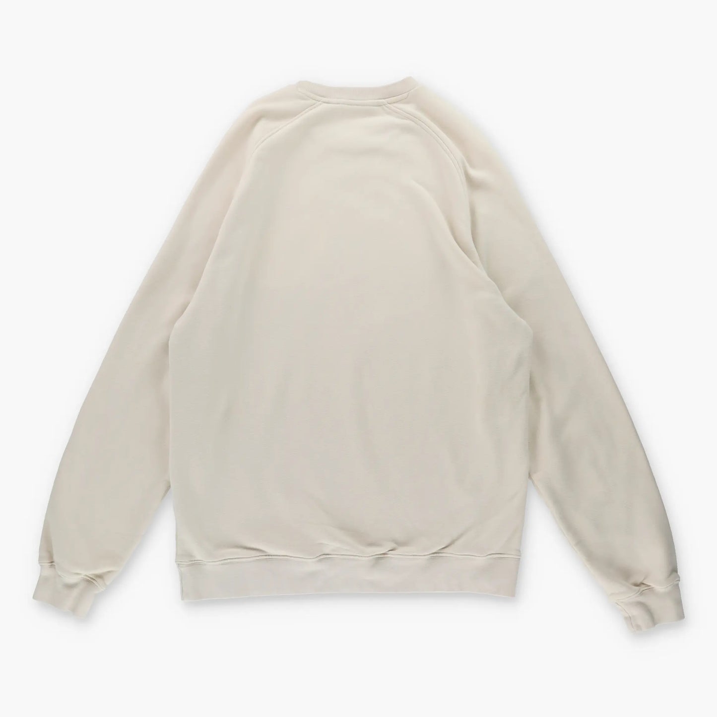 Vintage NIKE Embroidered Swoosh Black & Cream Sweatshirt (L-XL) Vintage Sole Melbourne