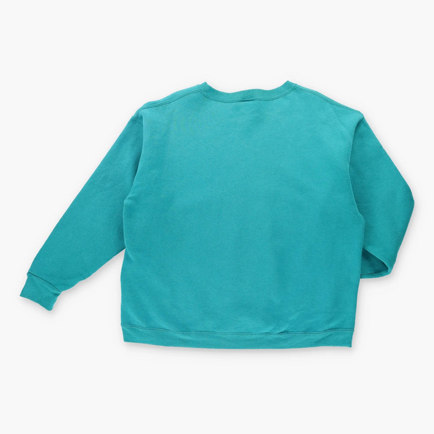 Vintage 1992 SAN JOSE SHARKS NHL Turquoise USA Made Hockey Sweatshirt (L)