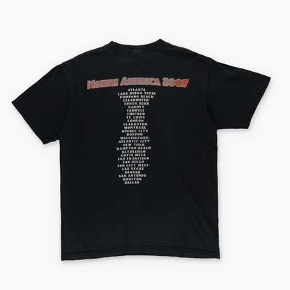 DEEP PURPLE North America Tour Retro Rock Band Tee (L)