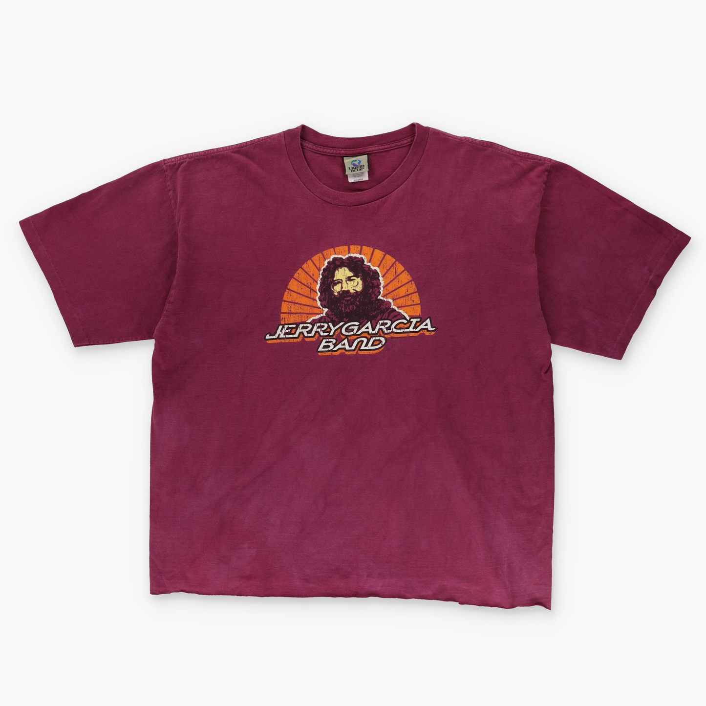 LIQUID BLUE Jerry Garcia Grateful Dead USA Made 80's Tour Tee (XL)