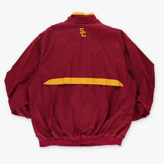 NIKE USC Embroidered Swoosh Korea Made Varsity Windbreaker Jacket (XL)