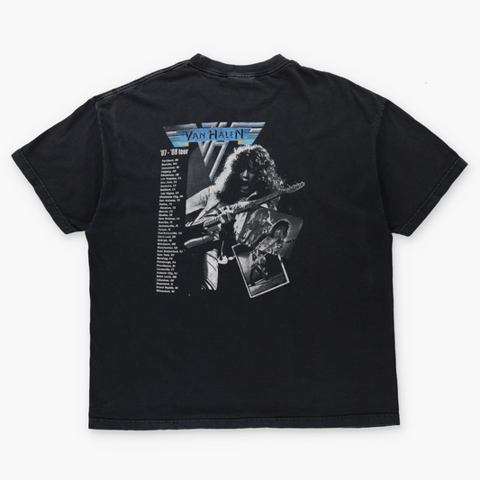 Van Halen Black 2007-2008 Tour Double Sided Band Tee (XXL)