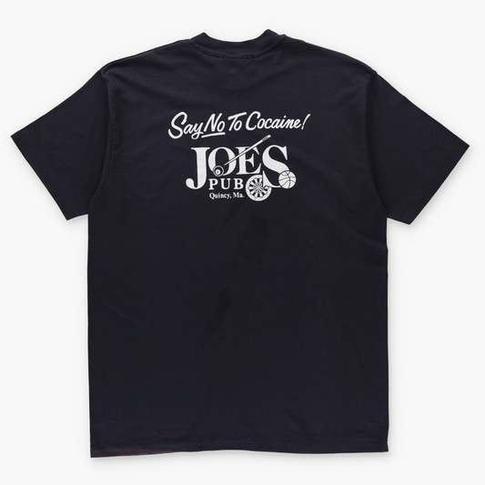 Three Stooges "Why Soitainly!" Single Stitch HANES Black USA Made T-Shirt (L-XL)
