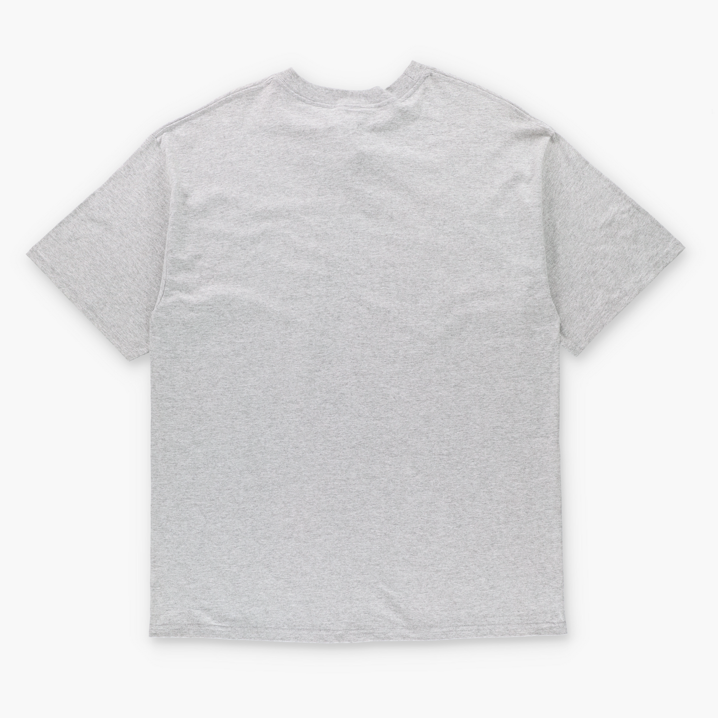 ADIDAS Athletics Heather Grey & Black Embroidered Tshirt (L-XL TALL)