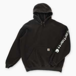 CARHARTT Brown 'Original Fit' Hoodie Sweatshirt (XL)