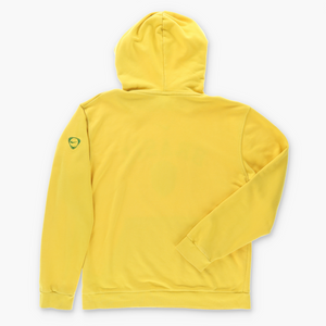 NIKE Brasil Centre Swoosh Logo Hoodie Sweatshirt (L)