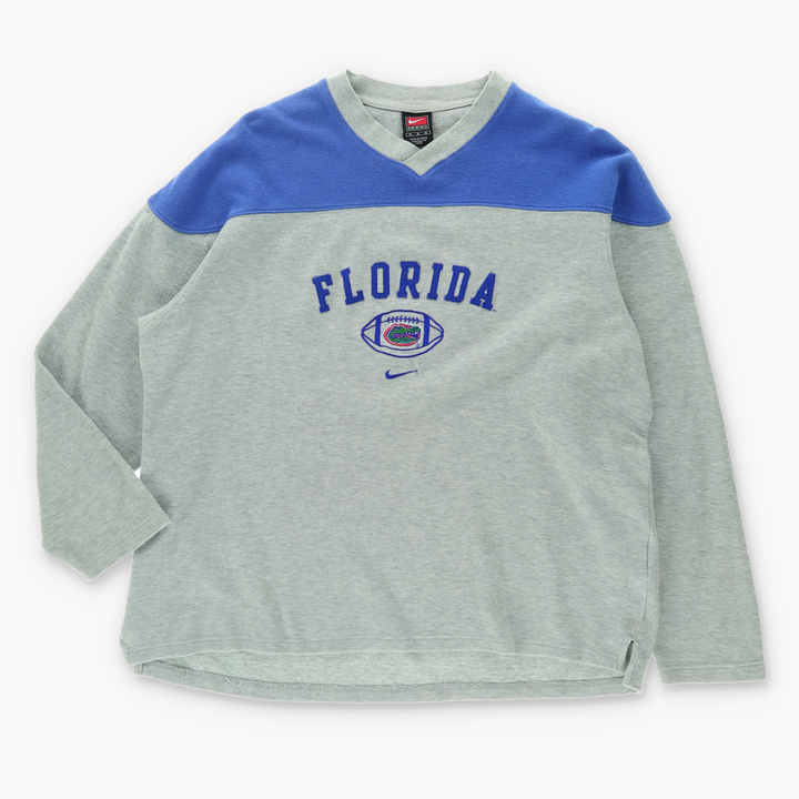 Florida Gators NIKE Centre Swoosh Logo Boxy Oversized Sweatshirt (XL)