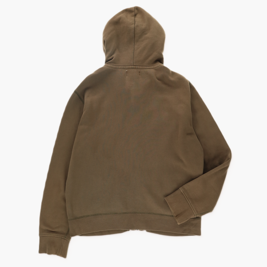 RALPH LAUREN POLO Brown Full Zip Hoodie Sweatshirt (XXL)