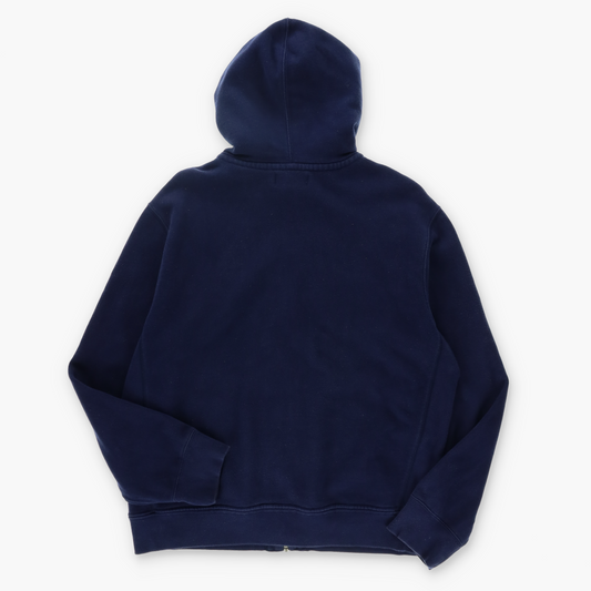 RALPH LAUREN POLO Navy Full Zip Hoodie Sweatshirt (XL)