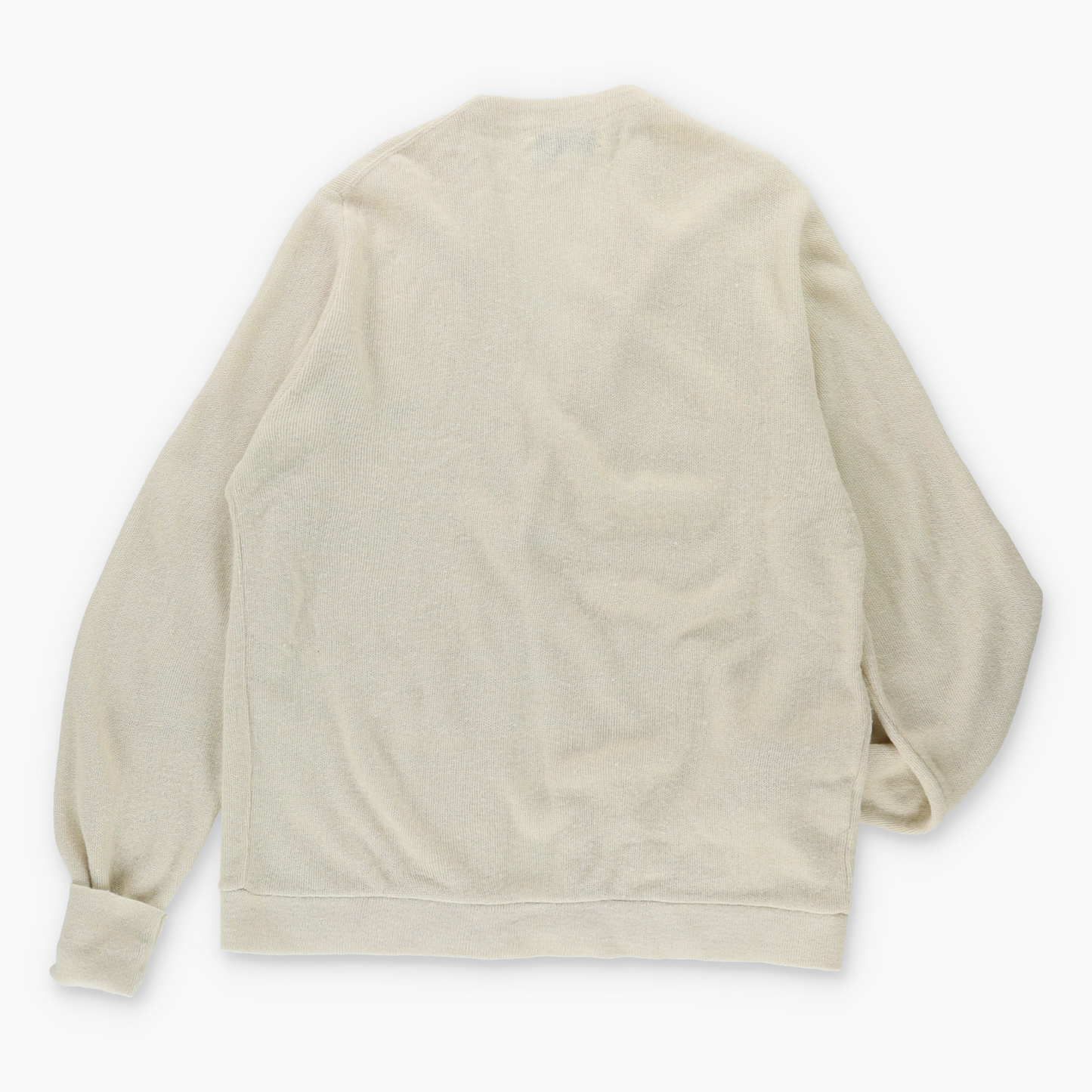 Vintage CHRISTIAN DIOR Monsieur Embroidered USA Made Beige Kit Cardigan (L) Vintage Sole Melbourne