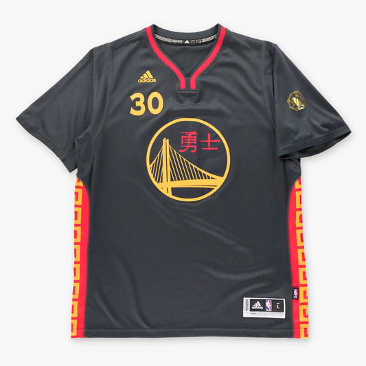 ADIDAS Golden State Warriors Stephen Curry #30 Chinese New Year Jersey (L TALL)