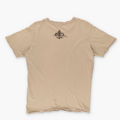 AFFLICTION Wolves Graphic Distressed Y2K T-Shirt (S)
