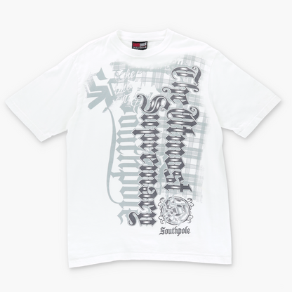 SOUTHPOLE 'The Utmost Supremacy' Punk Graphic Y2K T-Shirt (L)