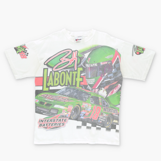 NASCAR 90s Bobby Labonte #18 All Over Print T-Shirt (L-XL)