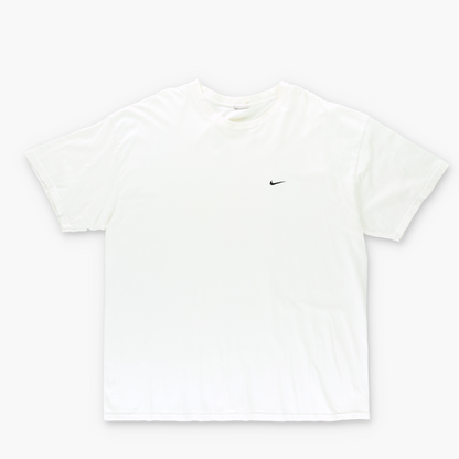 NIKE Embroidered Swoosh White Oversized T-Shirt (XL-XXL)