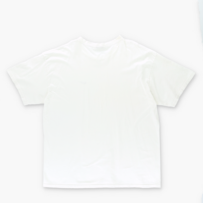NIKE Embroidered Swoosh White Oversized T-Shirt (XL-XXL)