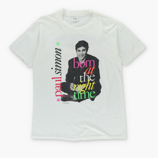 1991 Paul Simon 'Born at the Right Time' Tour USA Made T-shirt (M)