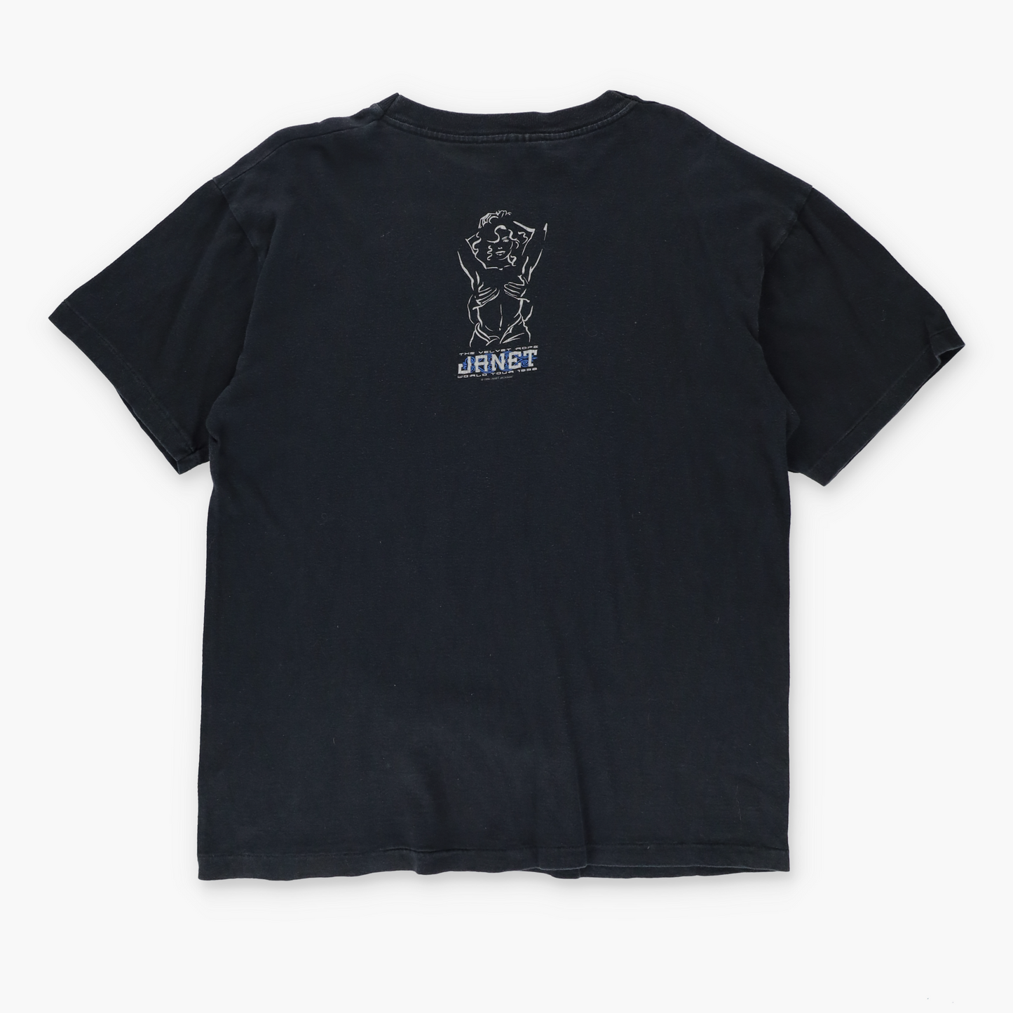 Vintage 1998 JANET JACKSON The Velvet Rope Tour Single Stitch Tee (L)