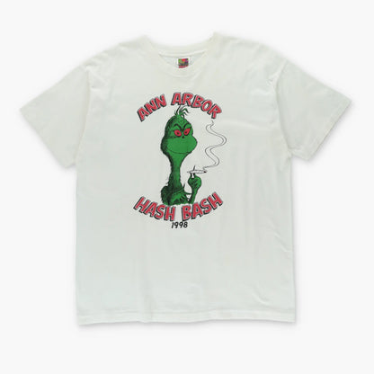 Ann Arbor Hash Bash 1998 Dr Seuss Grinch Single Stitch T-Shirt (XL) Vintage Sole Melbourne
