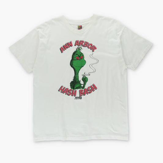 Ann Arbor Hash Bash 1998 Dr Seuss Grinch Single Stitch T-Shirt (XL)