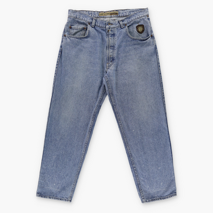 LEVI'S X SILVER TAB USA Made Light Wash Blue Jeans (38x30)