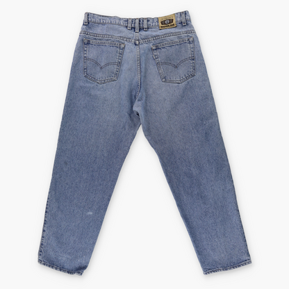 LEVI'S X SILVER TAB USA Made Light Wash Blue Jeans (38x30)