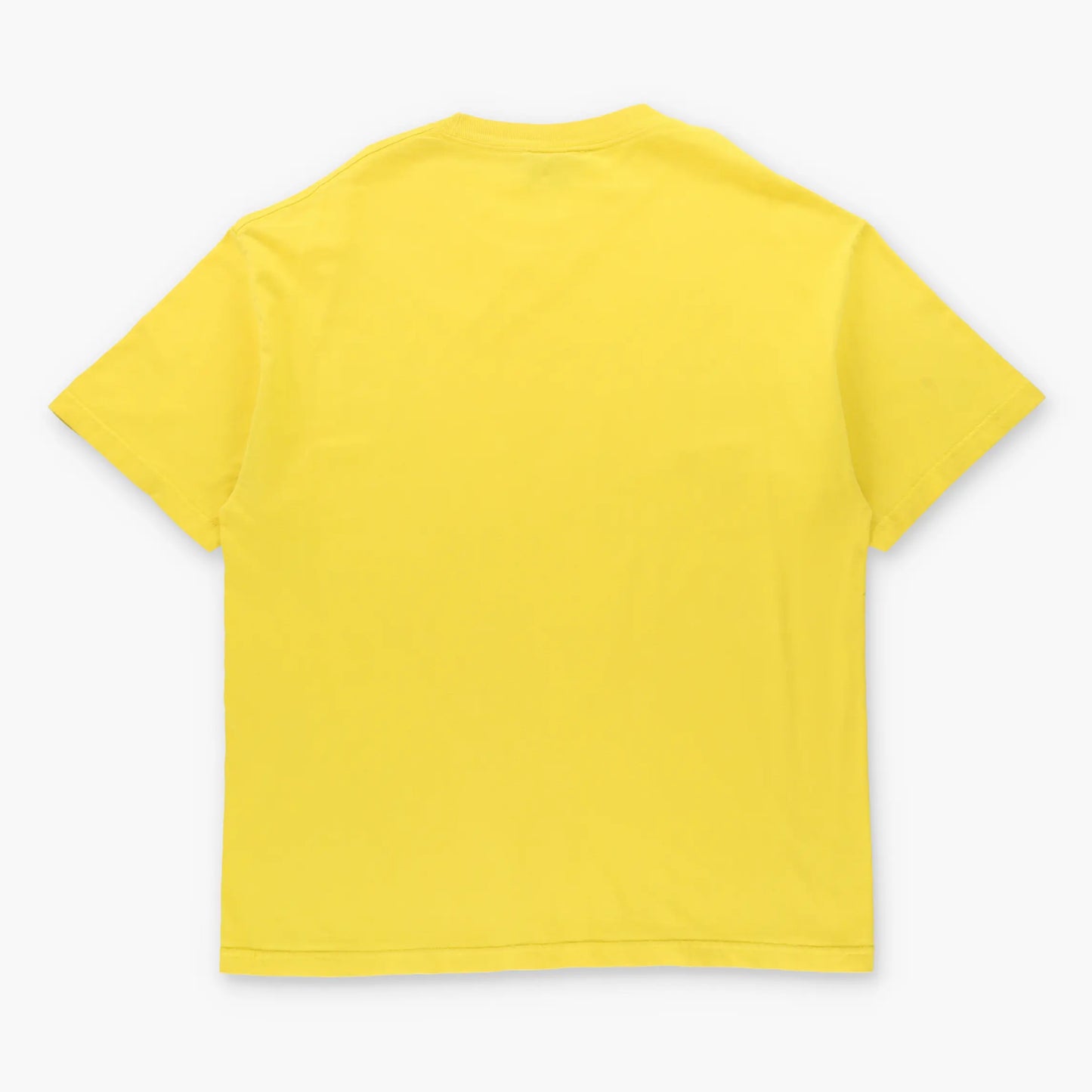 TAPOUT "American Arrogant" Vintage Yellow & Black Winged Logo Y2K Wrestling Tee (XL)