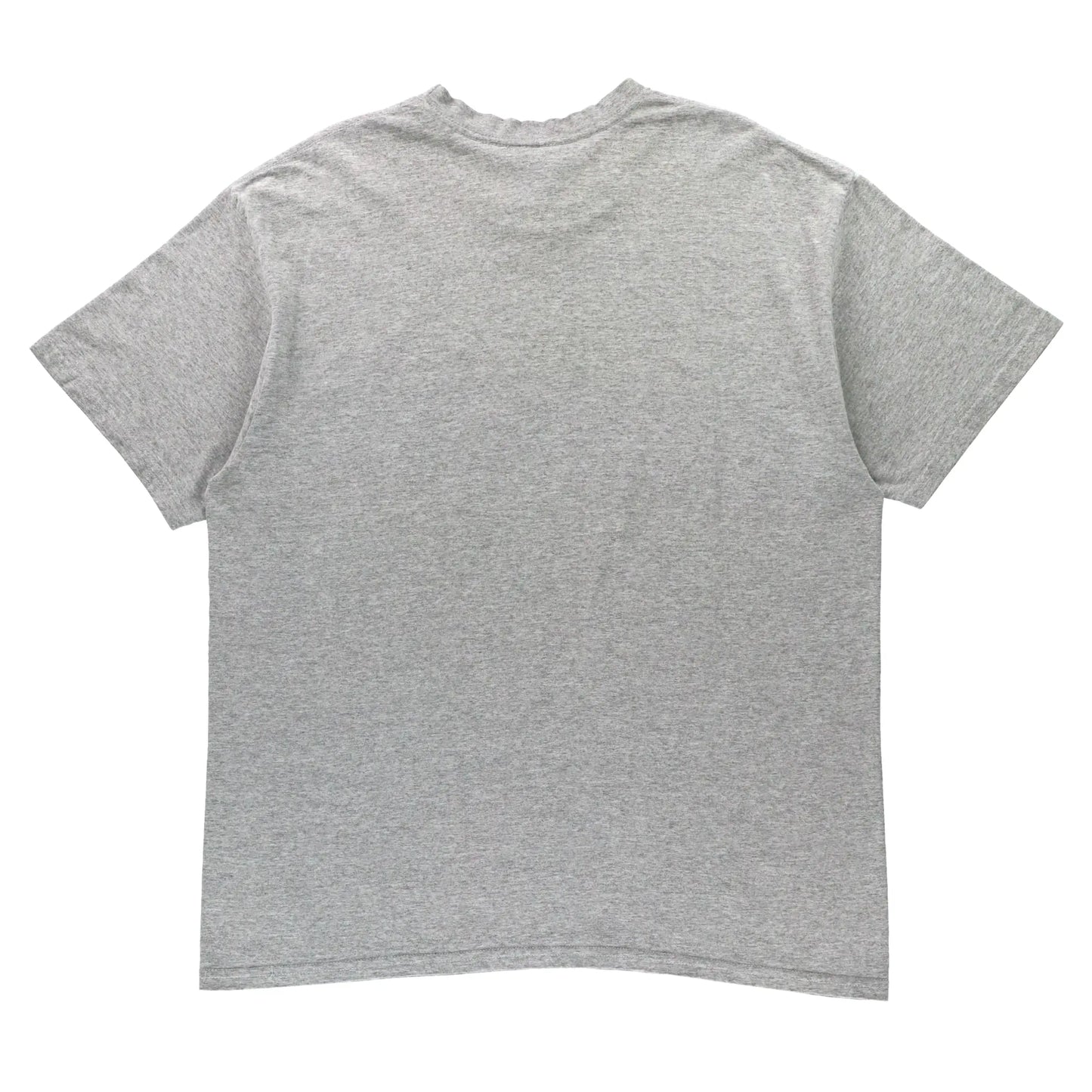 NIKE Embroidered Swoosh Logo Casual Heather Grey Tee (XL-XXL) - Vintage Sole Melbourne