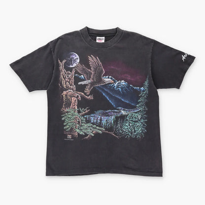 Vintage 1993 Eagle Forrest Arizona USA Made Singe Stitch T-Shirt (L)