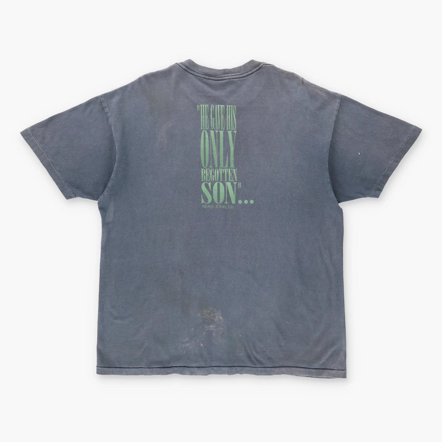 Vintage 1993 Living Epistles "What has God ever done for you?" Jesus USA Made T-Shirt (XL)