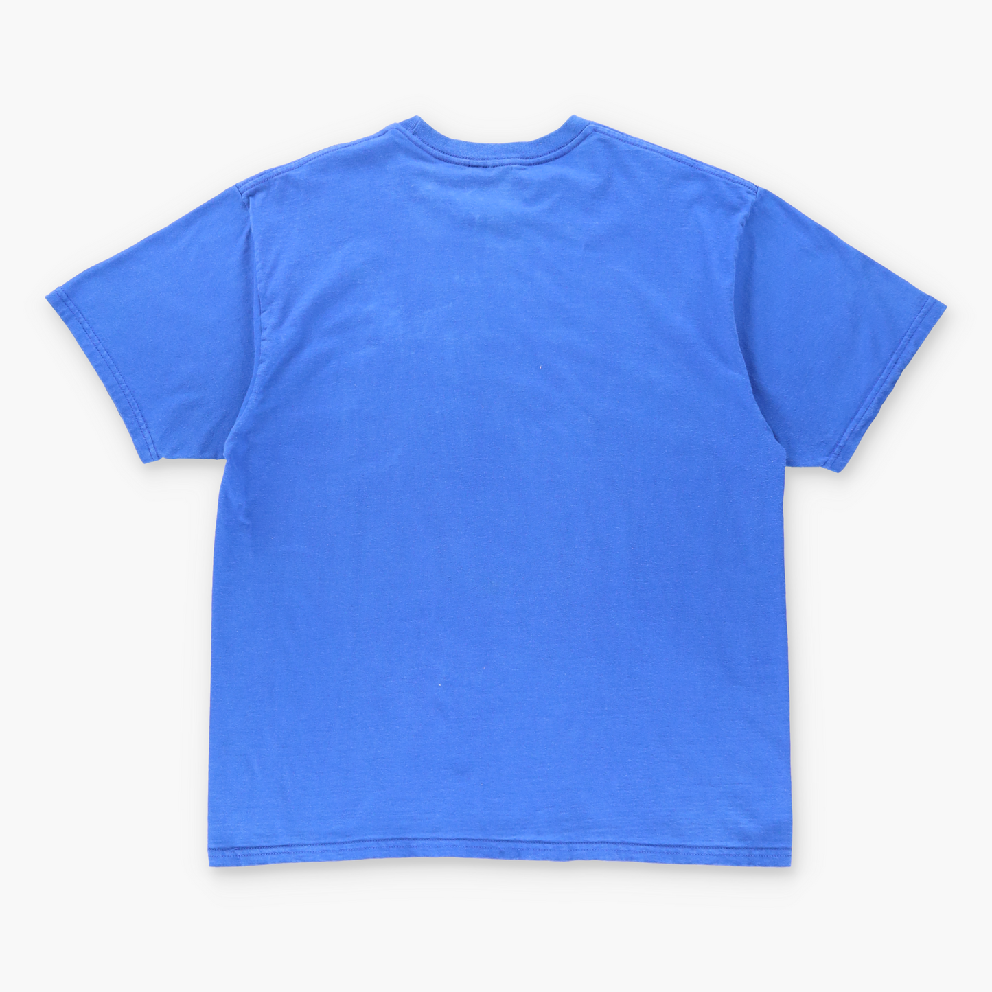 Vintage NIKE Embroidered Swoosh Cobalt Blue & White T-Shirt (L) *Aubs Vintage Sole Melbourne