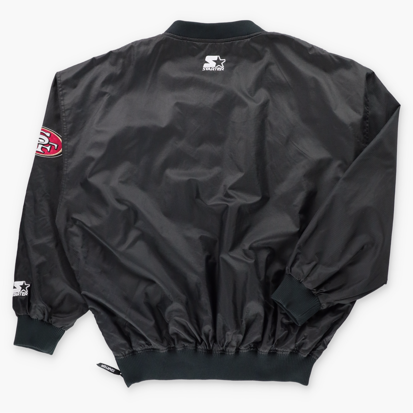 Vintage STARTER San Francisco 49ers NFL V-Neck Windbreaker Pull Over (XL-XXL) ***COCO Vintage Sole Melbourne