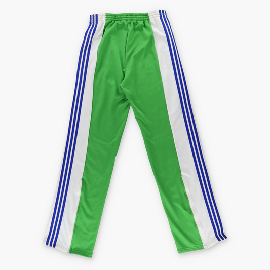 ADIDAS France Made Green & White Track Pants (S-M)