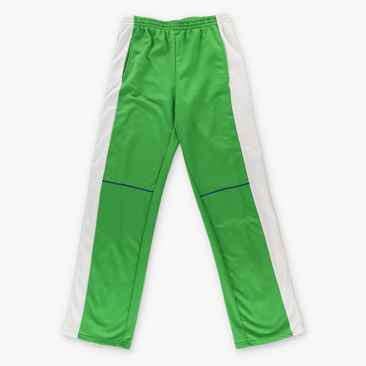 ADIDAS France Made Green & White Track Pants (S-M)