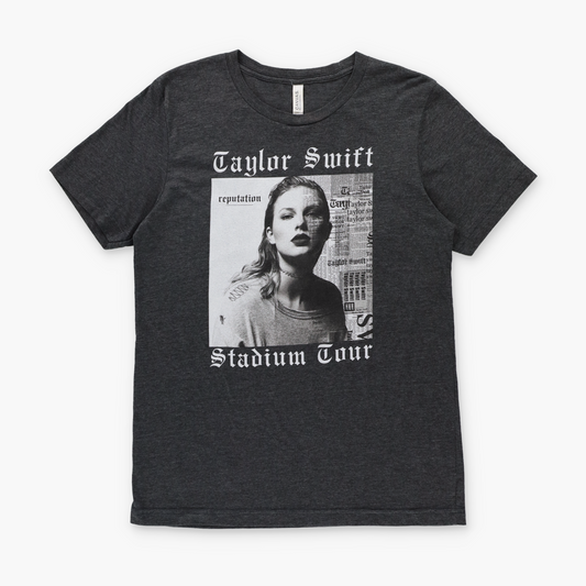 Taylor Swift 'Reputation' Stadium Tour Heather Grey Tee (M)