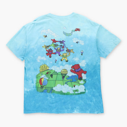Vintage GRATEFUL DEAD X LIQUID BLUE 'Songs Fill The Air' Parachute Music T-Shirt (XL)