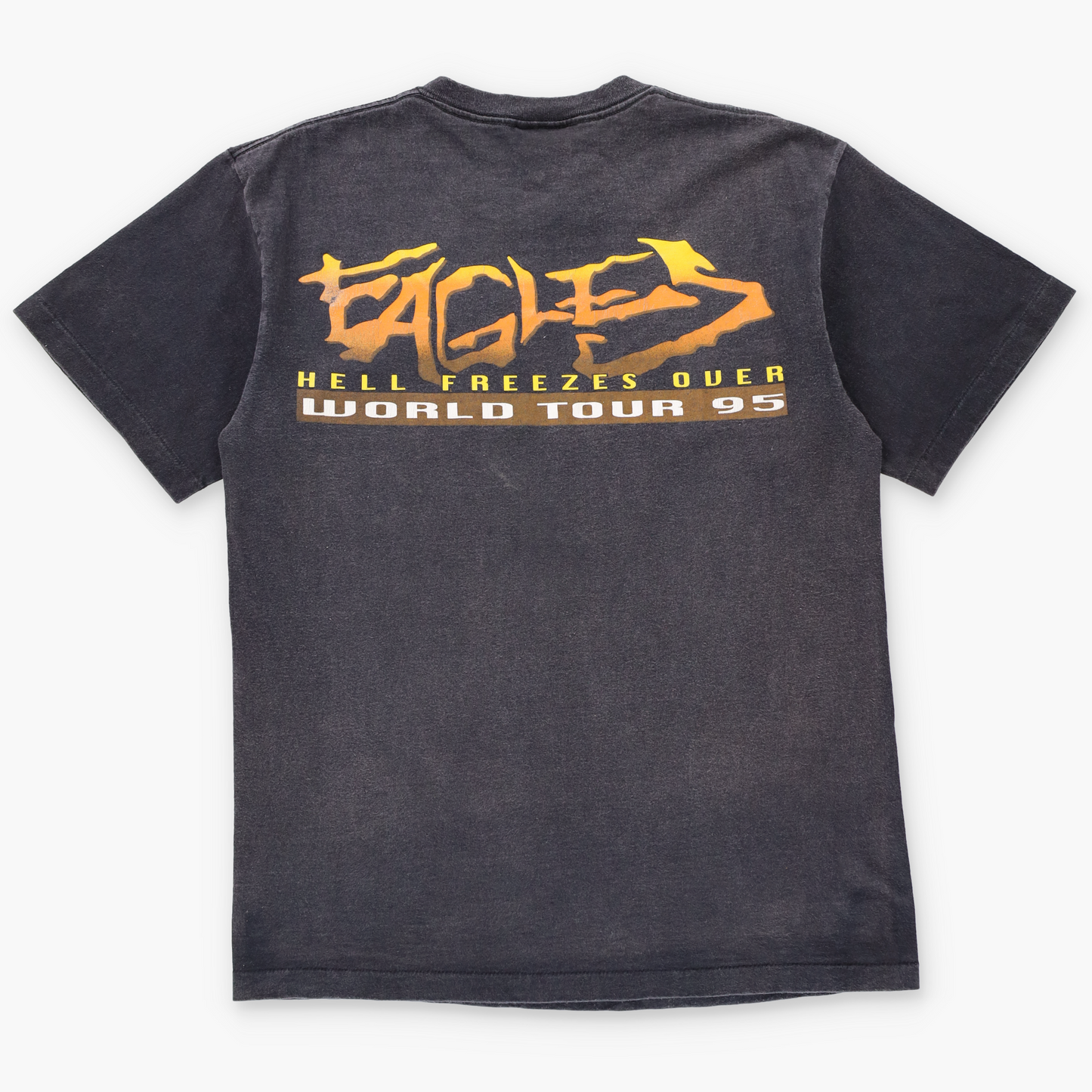 Vintage Eagles 'Hell Freezes Over' World Tour 1995 Single Stitch Band Tee USA Made (M-L)