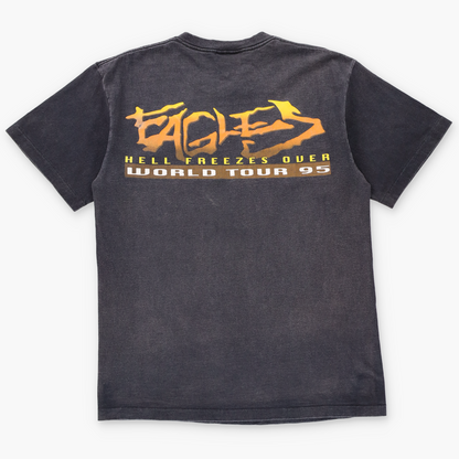 Vintage Eagles 'Hell Freezes Over' World Tour 1995 Single Stitch Band Tee USA Made (M-L)
