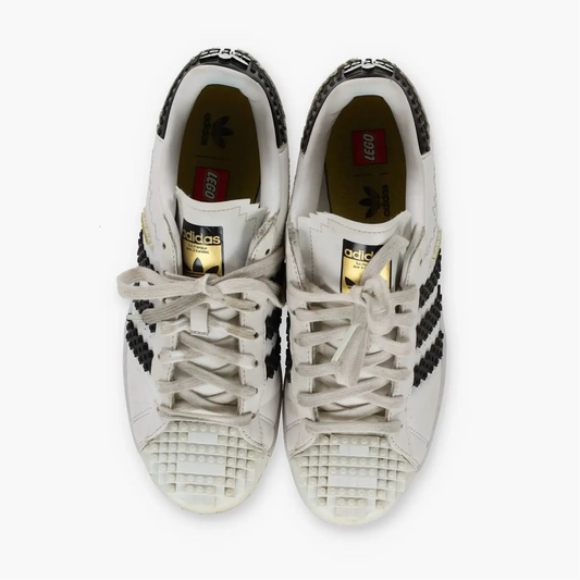 ADIDAS X LEGO Superstar Black & White Sneaker (42) *ruby Vintage Sole Melbourne